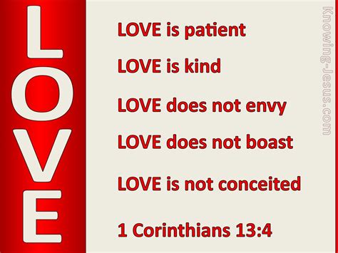 1 corinthians 13 4 kjv|1 Corinthians 13:4.